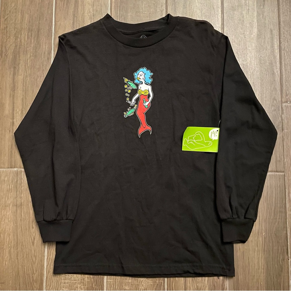 Krooked Skateboards’s Mermaid long sleeve t shirt